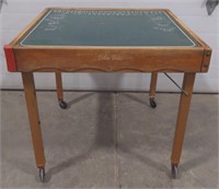 (AH) Vintage Rolling Babee Tenda Learning Table.