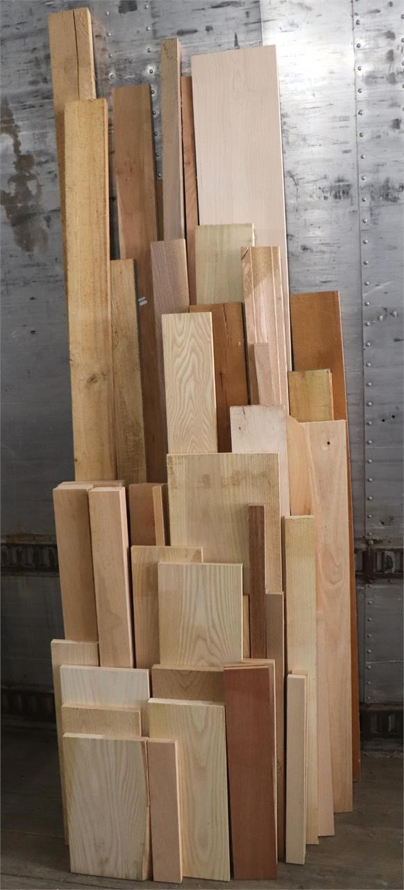 Large Quantity of Misc. Hardwood