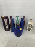 Vintage bottles and misc