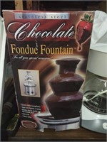 Chocolate Fondue Fountain & Mr. Coffee 12 Cup