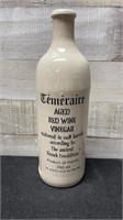 Temeraire Aged Red Wine Stoneware Bottle 10.5"