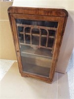 23" X 10½" X 43.75" Tall Wooden Cabinet with