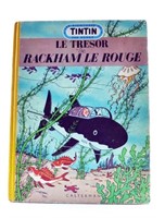 Tintin. Le trésor de Rackham le Rouge. B6 1952