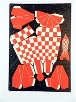 Tintin. Carte postale fusée " Parmentier ". 1991