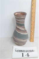 Niloak Pottery Mission Swirl 8 In. Vase