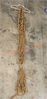 Vintage rope plant holder
