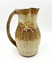 Hand Thrown Ceramic Pitcher