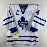 DAVE KEON AUTOGRAPHED JERSEY