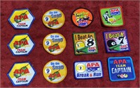 Set of (12) APA Assorted Patches