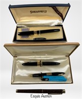 Vintage Sheaffer Fountain Pens with 14k Gold Nibs
