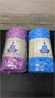 2 New Yoga Mat Towels