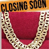 $4500 14K  11.35G 24" Necklace
