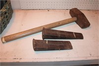 2 Splitting Wedges & Sledge Hammer