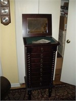 Jewelry Cabinet, 42 inches Tall