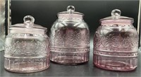 Pioneer Woman Glass Canister Set