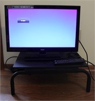 RCA 22" LED LCD TV on Swival Stand