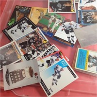 Assorted hockey card lot 24