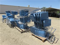Approx. (120) Blue Metal/ Plastic Stacking Chairs
