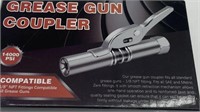 Grease Gun Coupler rated over 14,000 PSI 1/8” NPT