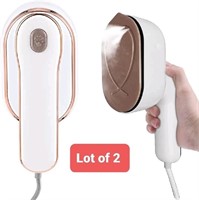 Lot of 2 Loleik Portable Iron Steamer for Clothes,