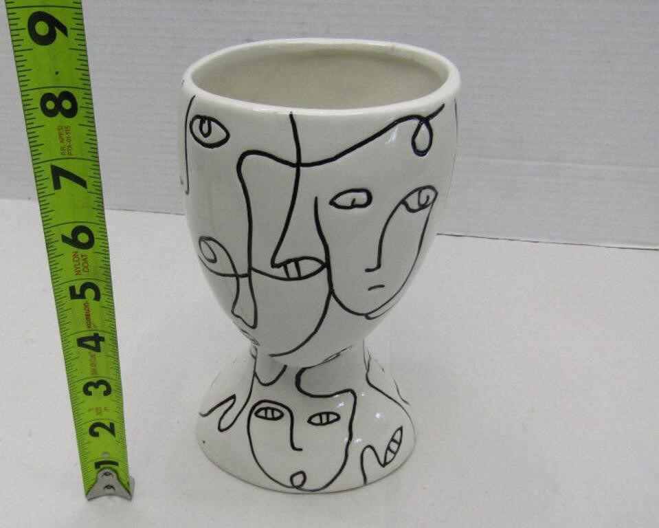 Modern Face Vase