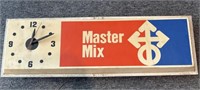 Vintage Master Mix Electric Wall Clock 37.75” x