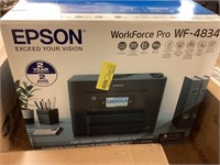 Epson Workforce Pro WF-4834 printer-slight use