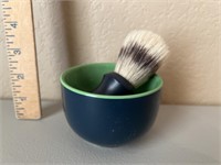 Shaving Brush and Cup