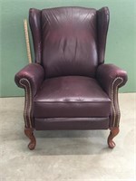 Lay-Z-Boy winged back recliner