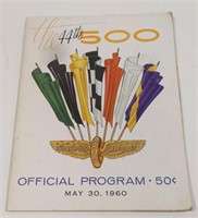 1960 Indianapolis 500 Official Race Program