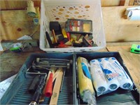 JOB LOT - PAINT SUPPLIES; BRUSHES,ROLLERS,TRAYS