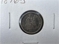 1876-S Liberty Seated Dime