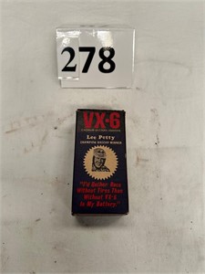 Antique "Lee Petty" VX-6 Cadmium Battery Additive