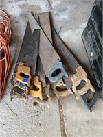 Group of handsaws