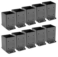 VEVOR 4 x 4 Post Base 10 PCs, Deck Post Base 3.6 x