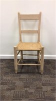 Vintage Chair with woven seat