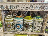 LA Tasse Hand Soap Collection NIB