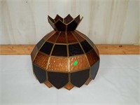 Vintage Leaded Glass Stlye Lampshade