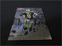 Drew Brees Signed Trading Card Direct COA