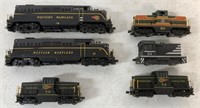 6 HO Train Engines-Bachmann, Life-Like, others