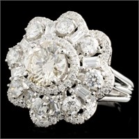 18K Diamond Ring w/ 3.50ctw