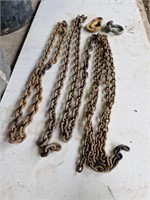 Assortment of Chain Lengths and D-Shackle