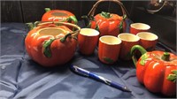 Pumpkin Tea Set