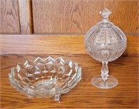 (K) American Fostoria 101 & Other Candy Dish