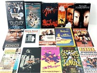 45 VHS divers dont action, comédie, etc.