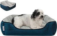 $43- Miguel Dog Bed with Removable Cushion/Pillow