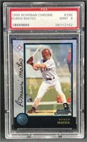 1998 Bowman Chrome Ruben Mateo PSA 9