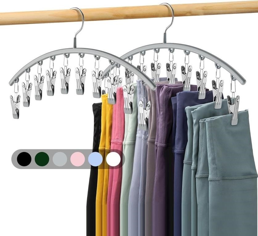 Organizer for Closet, Metal Yoga Pants Hanger