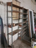 PARTS RACK ON WALL BACK ROOM