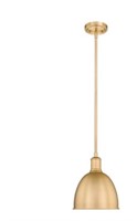 Z-Lite 1-Bulb Pendant Light in Brass